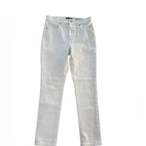 Banana Republic High-Rise Slim White Jeans - Size 26